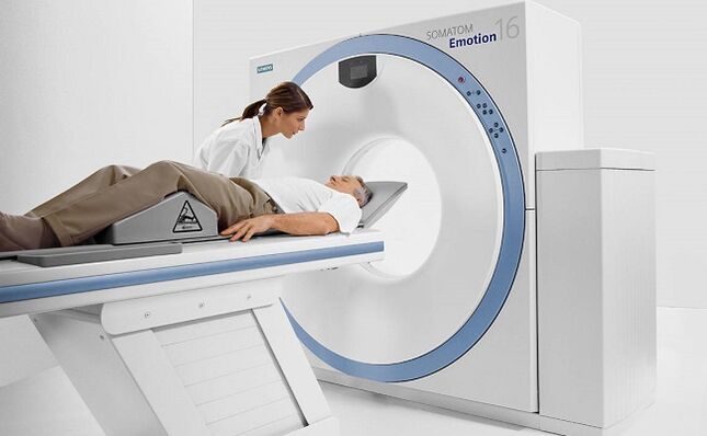 MRI as a method for diagnosing thoracic osteochondrosis
