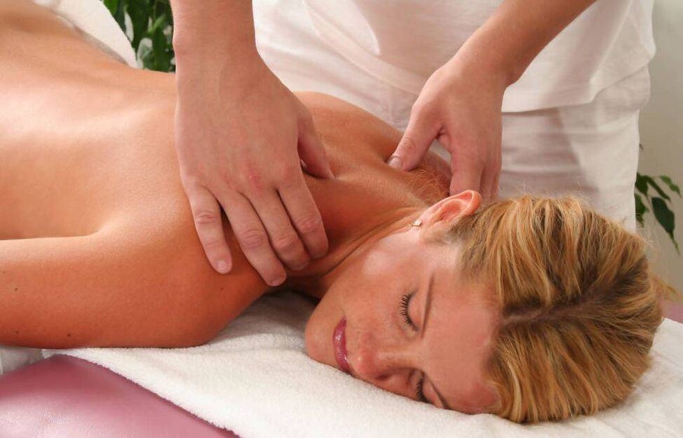 Osteochondrosis massage